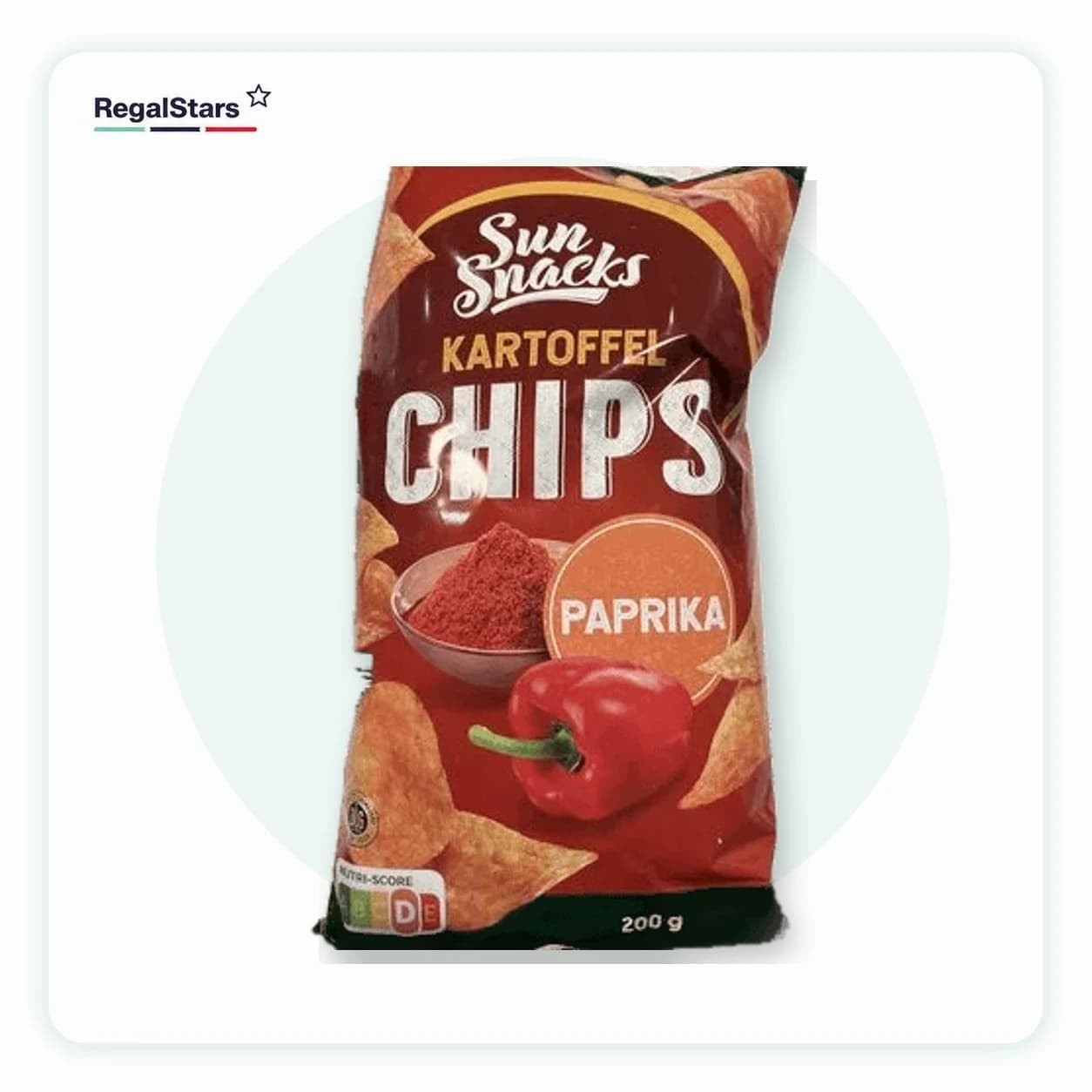 Sun Snacks Chips Paprika Style