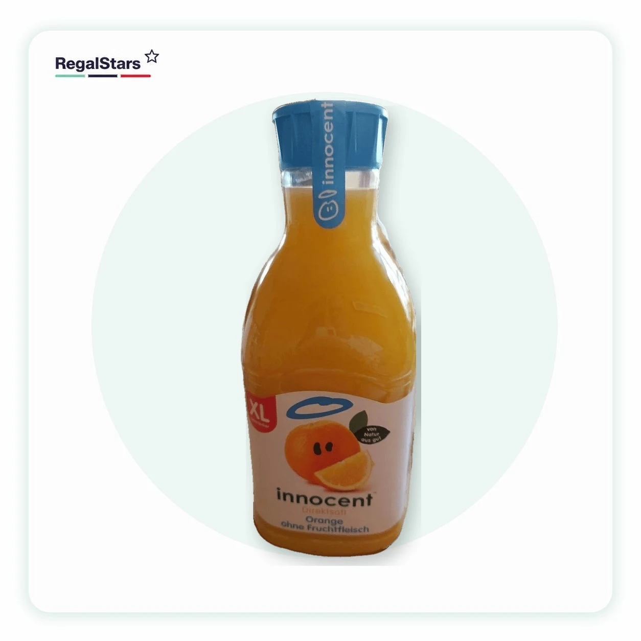 innocent Orangensaft ohne Fruchtfleisch