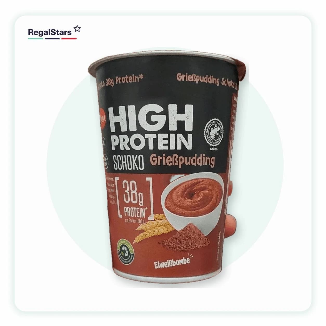 Milbona High Protein Grießpudding Schoko