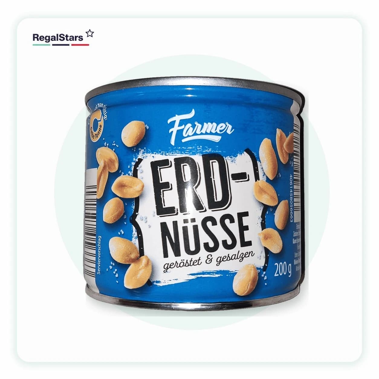 Farmer Erdnüsse geröstet & gesalzen