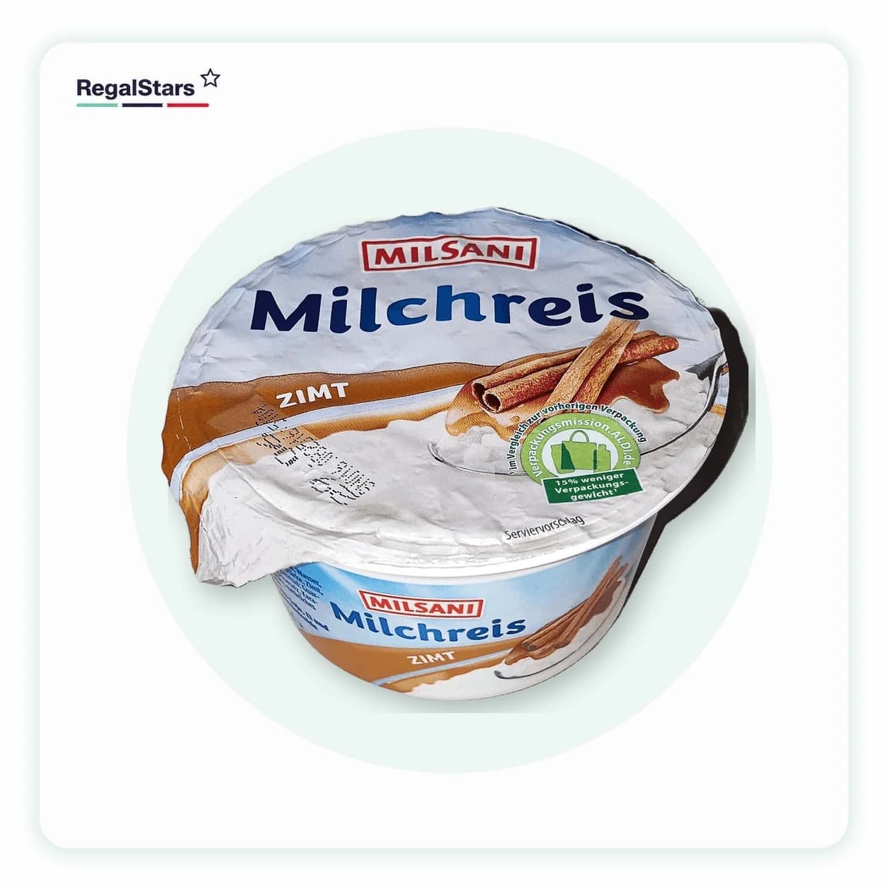 Milsani Milchreis Zimt