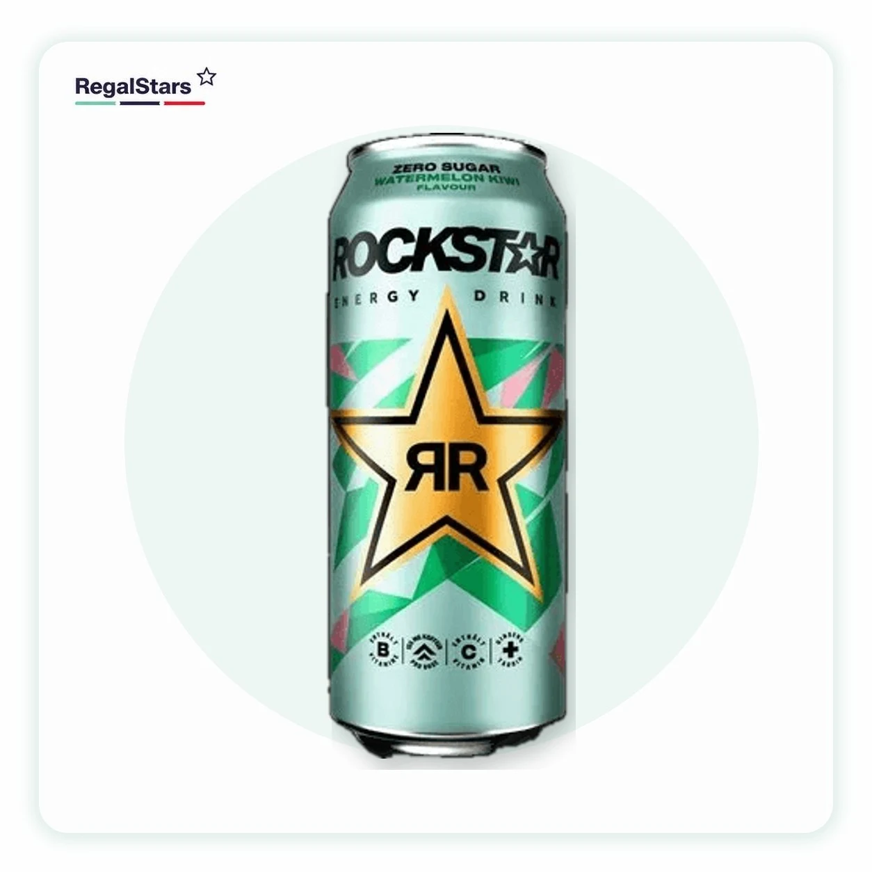 Rockstar Watermelon Kiwi Zero Sugar