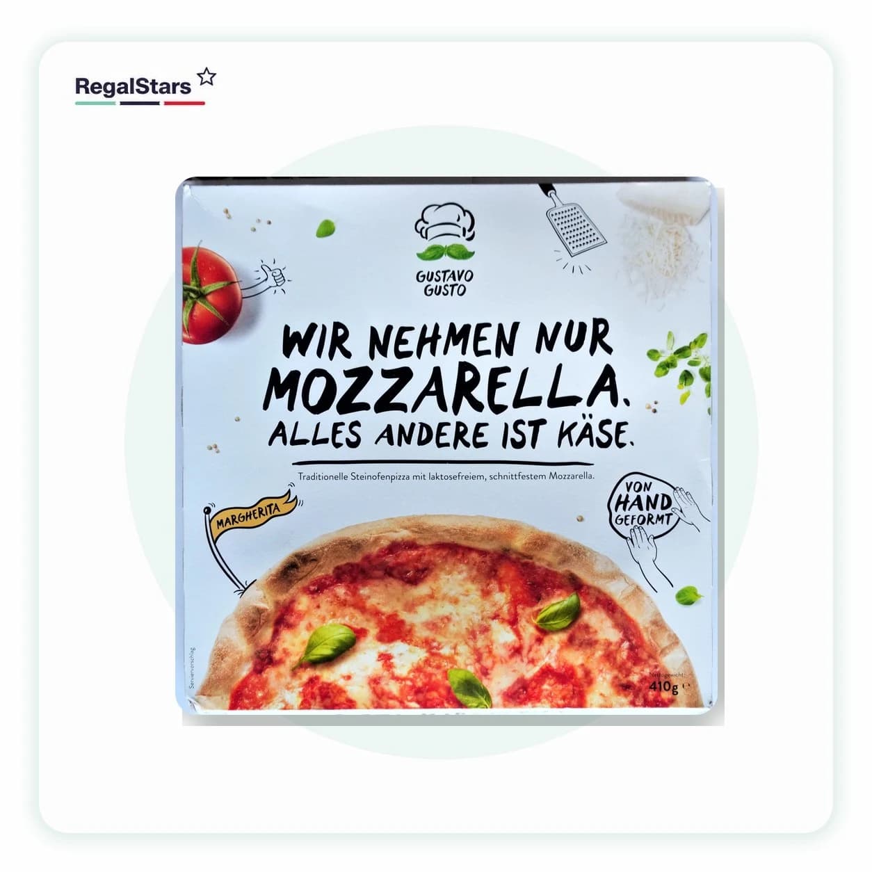 Gustavo Gusto Pizza Margherita