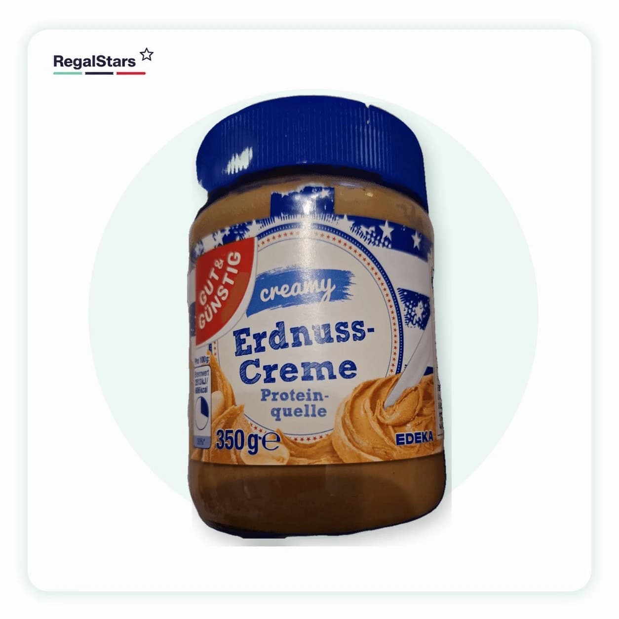 Gut & Günstig Erdnusscreme Creamy