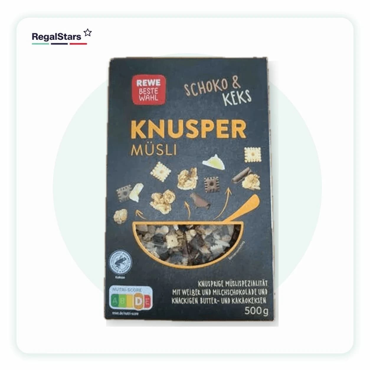 REWE Beste Wahl Knusper Müsli Schoko & Keks